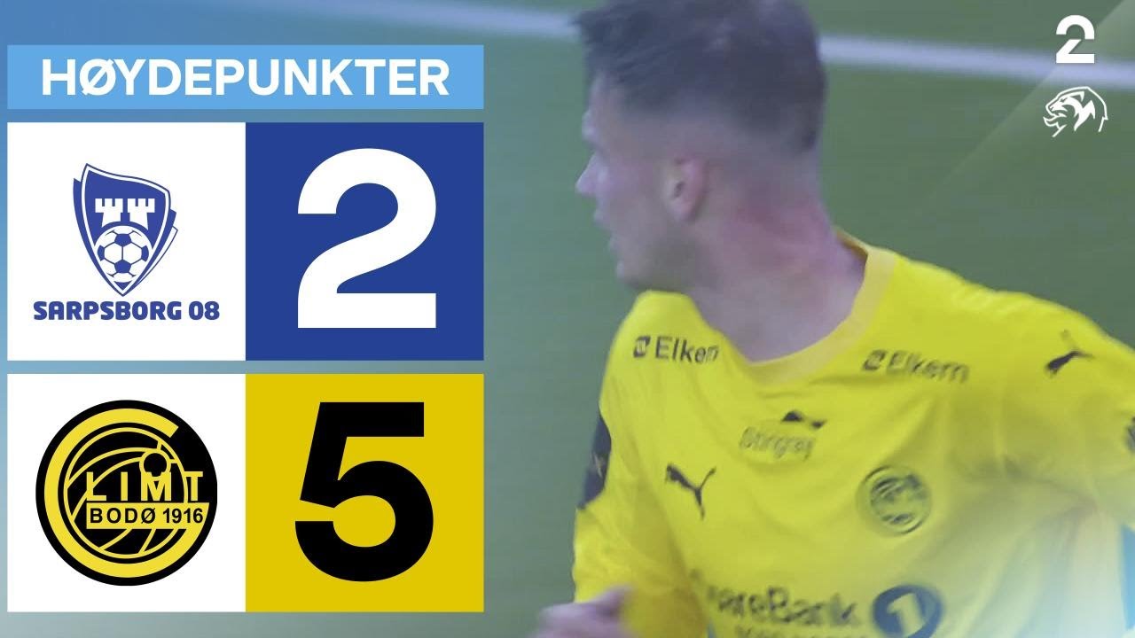 Sarpsborg 08 2-5 Bodø/Glimt Highlights ⚽