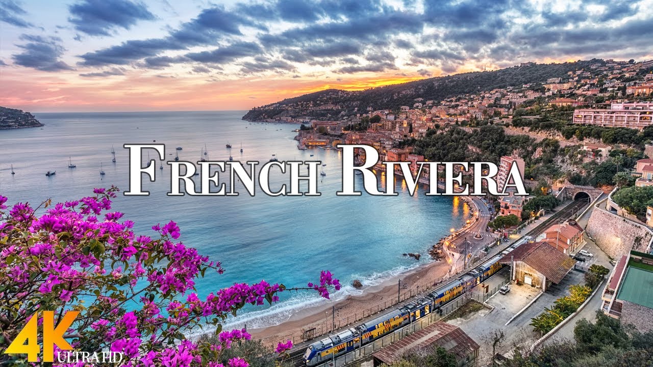 French Riviera 4K Ultra HD: Scenic Relaxation 🎥