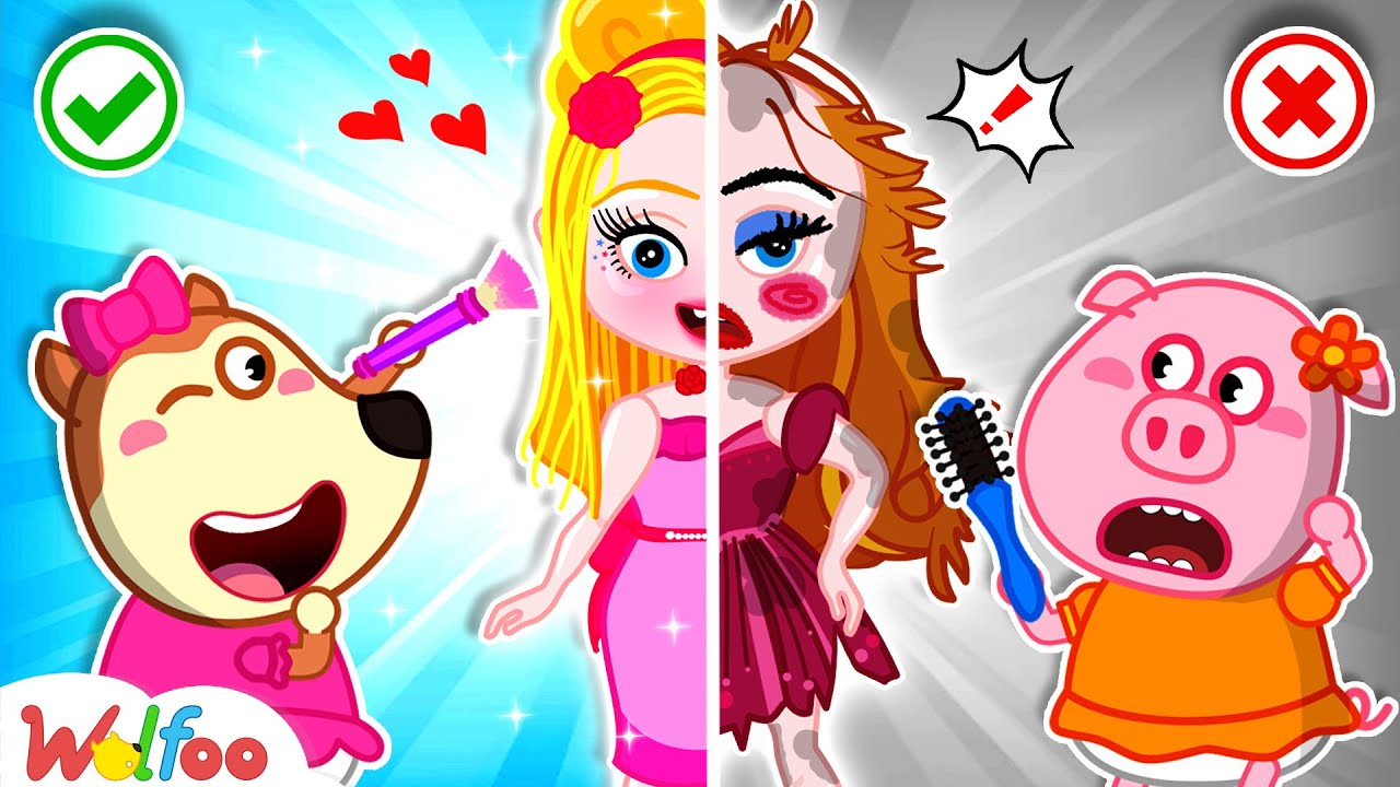 Perfect vs Messy Barbie Makeover Challenge 🎨