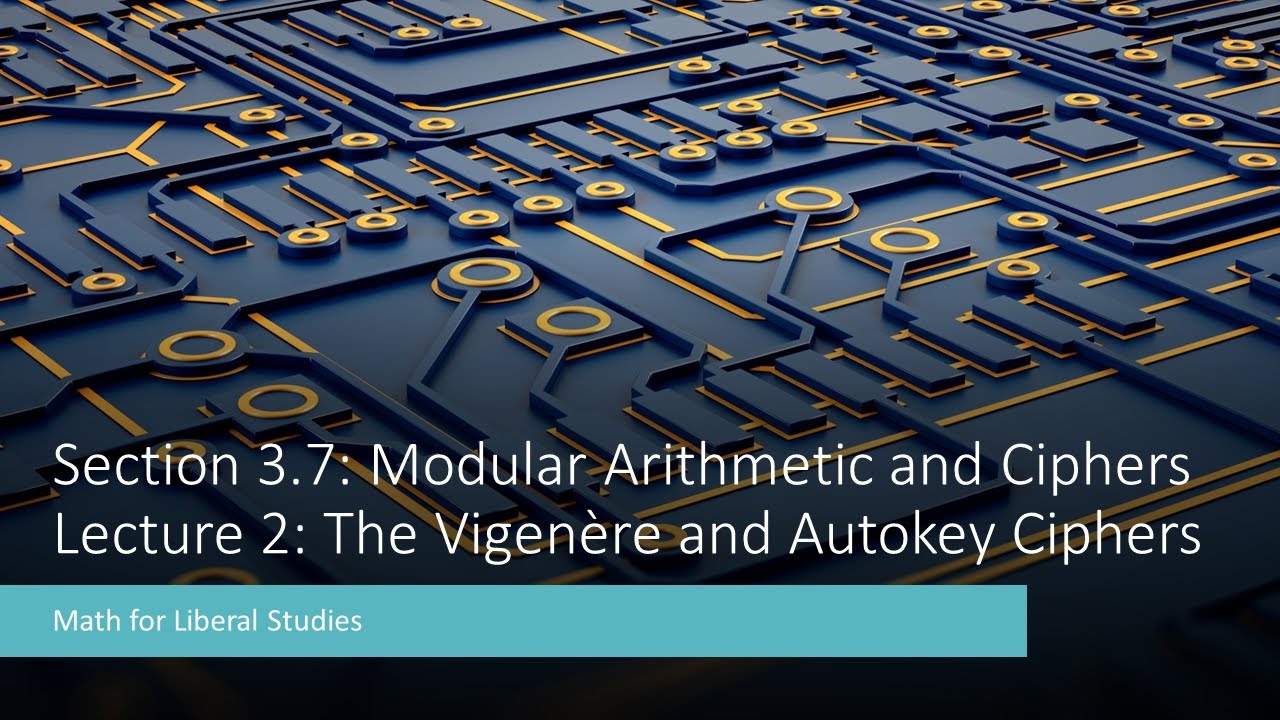 Mastering Vigenère & Autokey Ciphers: Essential Math for Liberal Studies 🔐