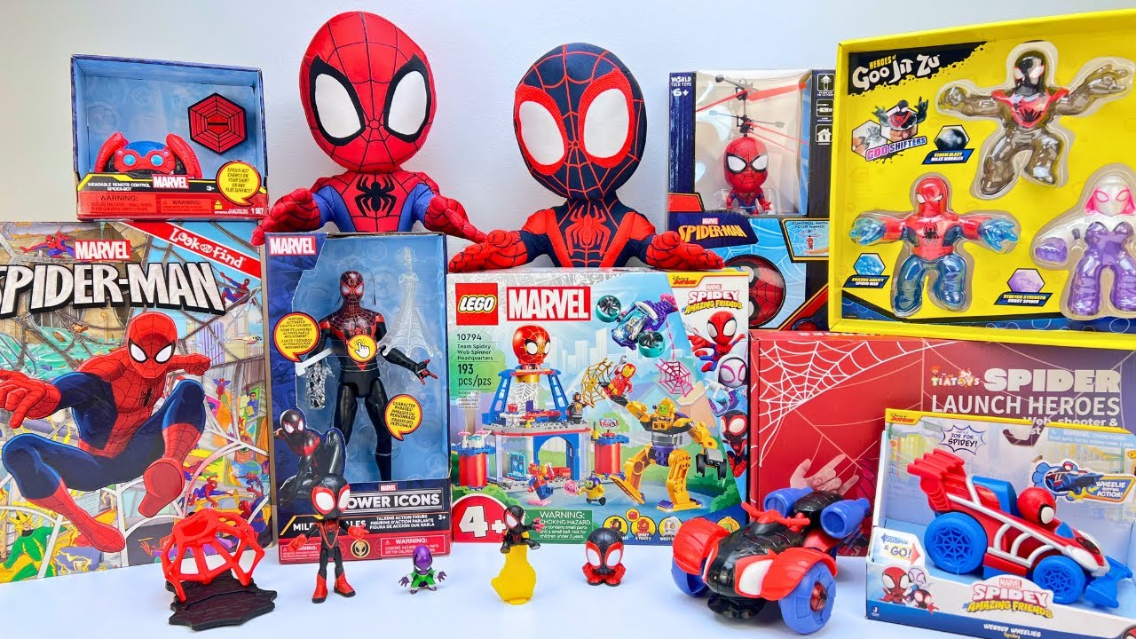 Marvel Spider-Man Toys Unboxing & Review 🕷️