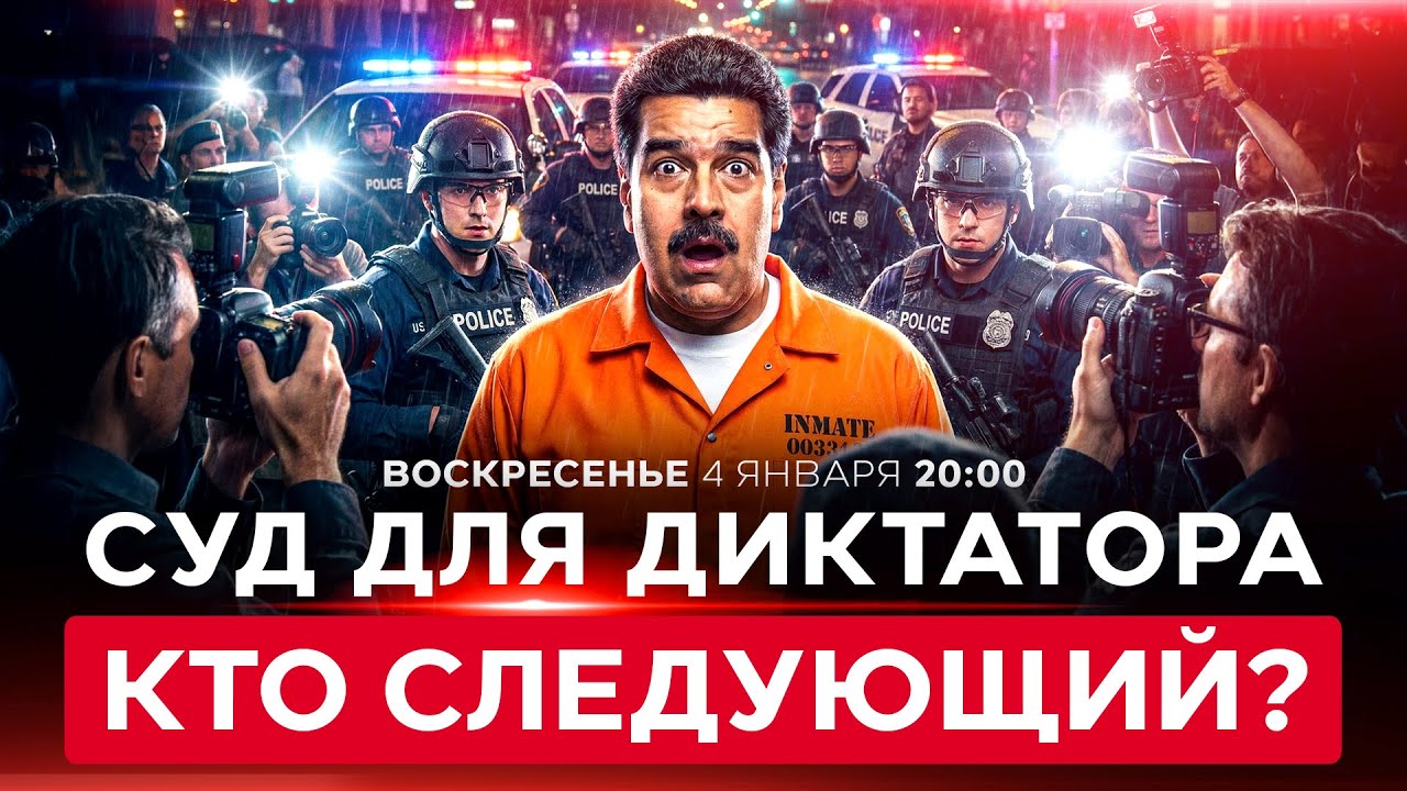 Мадуро предстанет перед судом в Нью-Йорке ⚖️