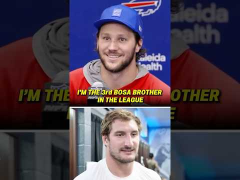Josh Allen Is The New Bosa Bro 🤣👃