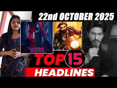 Top 15 Bollywood News Highlights - October 22, 2025 | Salman Khan, Ramayana, Sunny Deol, Aamir Khan