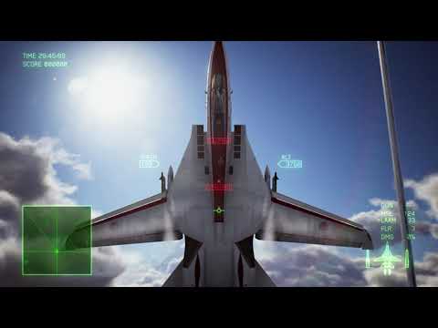 Ace Combat 7: F-14A & XFA-27 Post-Stall Maneuvers ✈️