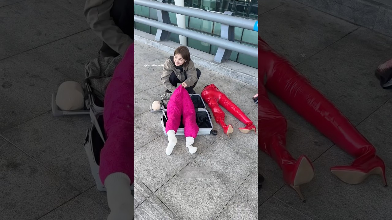 She Used Her Pants as a Suitcase… and Walked in Like a Boss