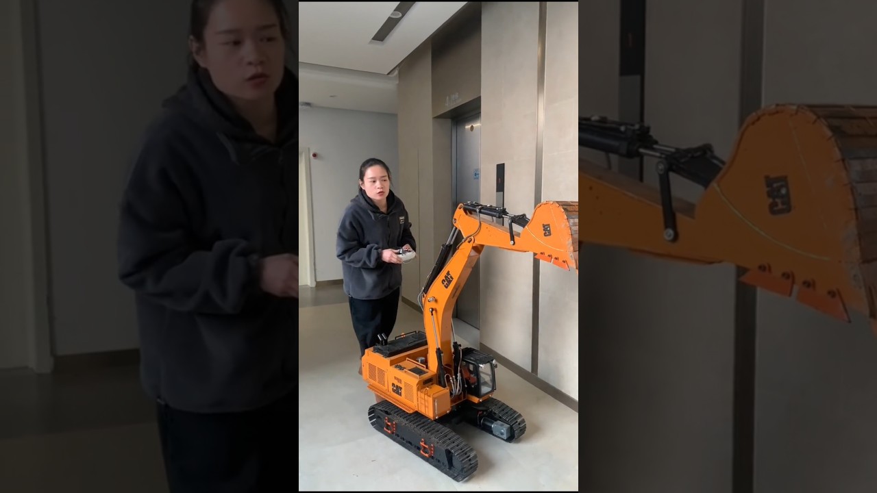 Discover the World's Largest RC Excavator Truck 🚜