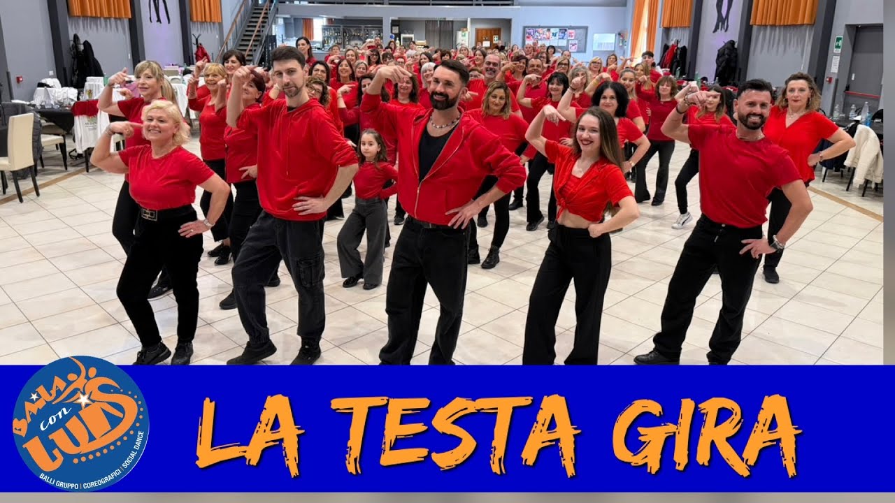 LA TESTA GIRA Fred De Palma, Anitta, Emis Killa COREOGRAFIA + TUTORIAL || BAILA CON LUIS 2026