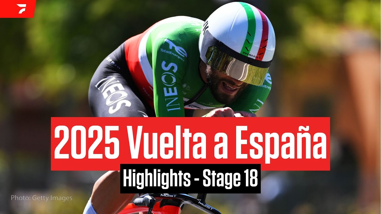 Vuelta a España 2025 Stage 18 Highlights 🚴♂️