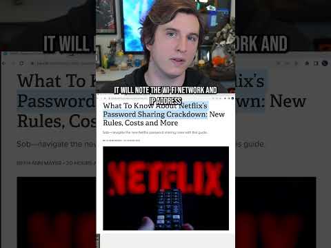 Netflix password sharing crackdown begins!