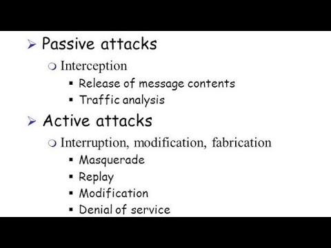 Difference Between Active Attack And Passive Attack In Hindi