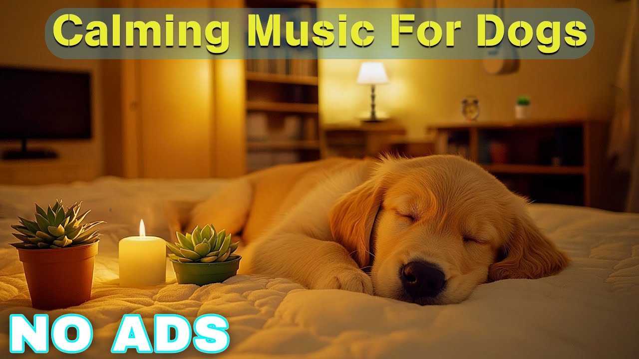 12 HOURS of Dog Calming Music For Dogs🎵💖Anti Separation Anxiety Relief Music🐶Sleep dog Healing🎵