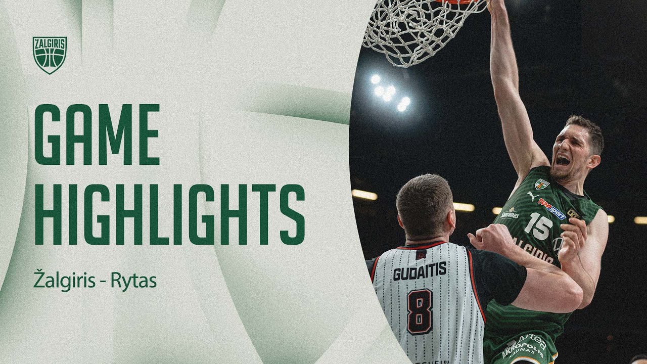 Žalgiris vs Rytas | Exciting 2025.11.02 Derby Highlights 🏀
