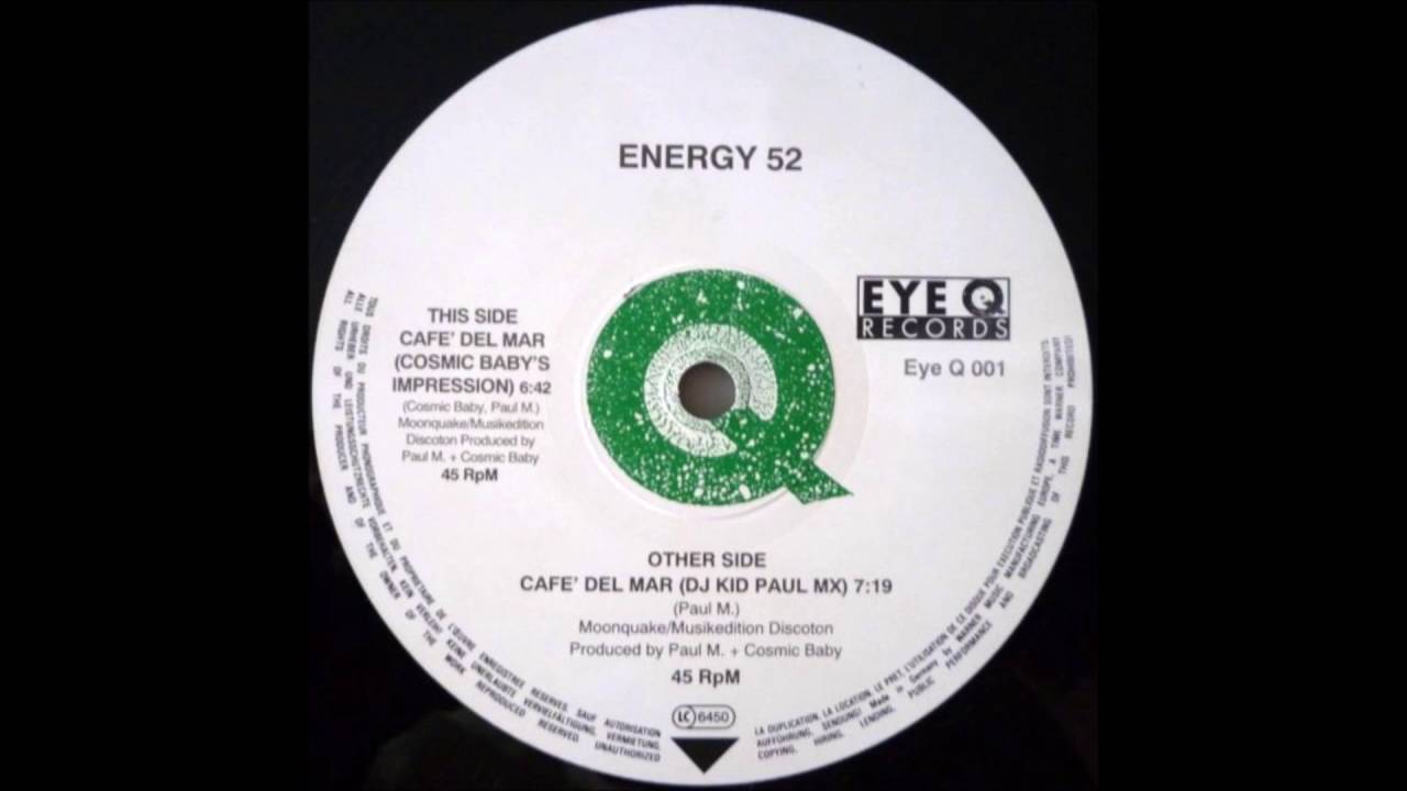 Energy 52 - Cafe Del Mar (Kid Paul Remix) 🎶