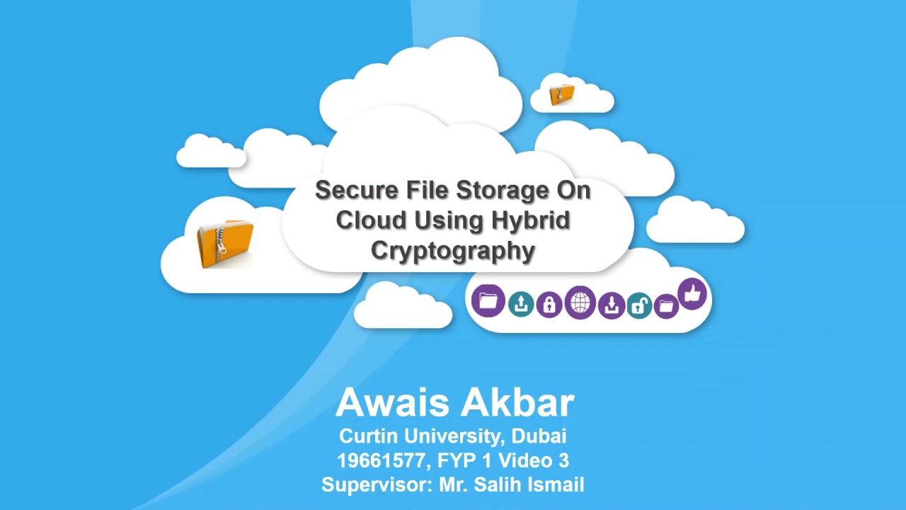 Secure Cloud File Storage with Hybrid Cryptography | Final Year Project Part 3 π
