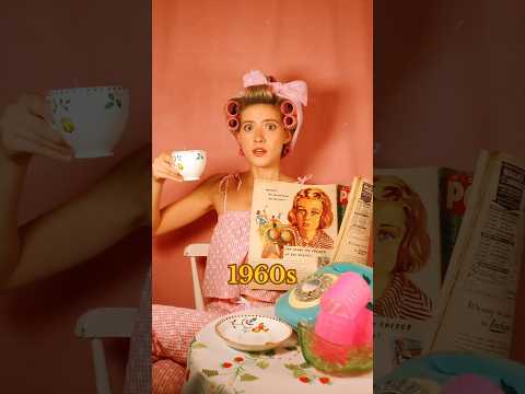 Sweet Mornings with the Decades🕺🥞🪩 #shortfilm #decades #vintage #1960s #1980s #1970s #fashion