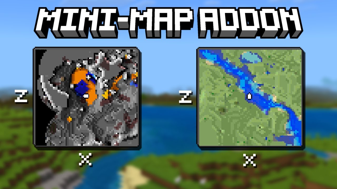 Mini-Map Addon for Minecraft Bedrock 🎮