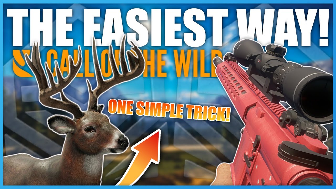 The EASIEST Way To Find Diamonds on Call Of The Wild!