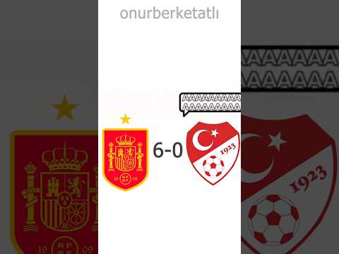 İspanya - Türkiye Özet #futbol #türkiye #ispanya