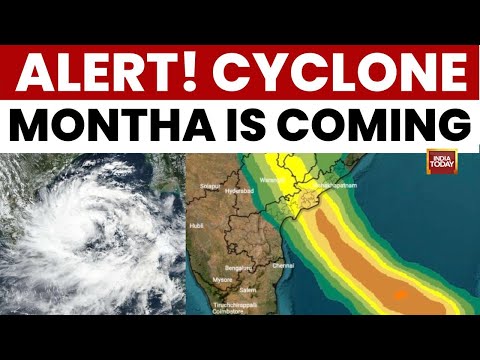 Cyclone Montha Nears India: High Alert In AP, Odisha, Bengal; Landfall Expected Tonight |India Today