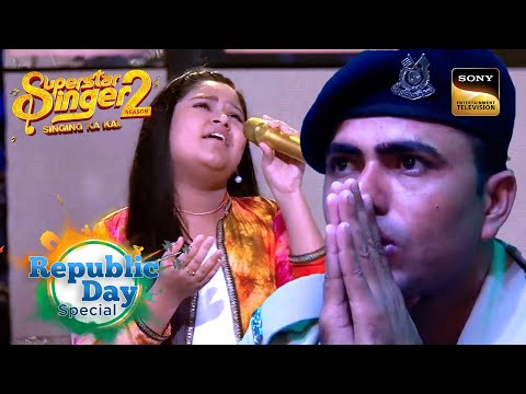 "Sandese Aate Hain" पर Patriotic Singing से भरी सबकी आँखें | Superstar Singer | Republic Day Special