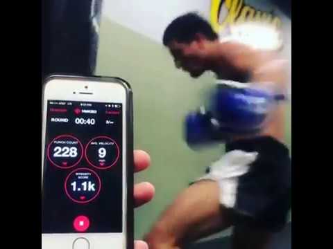 Pro MMA Fighter Anthony Birchak Training with Hykso