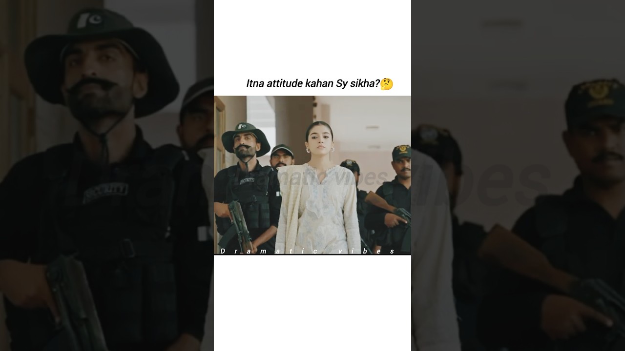 Laiba & Ali Ansari's Best Attitude Scene π¬