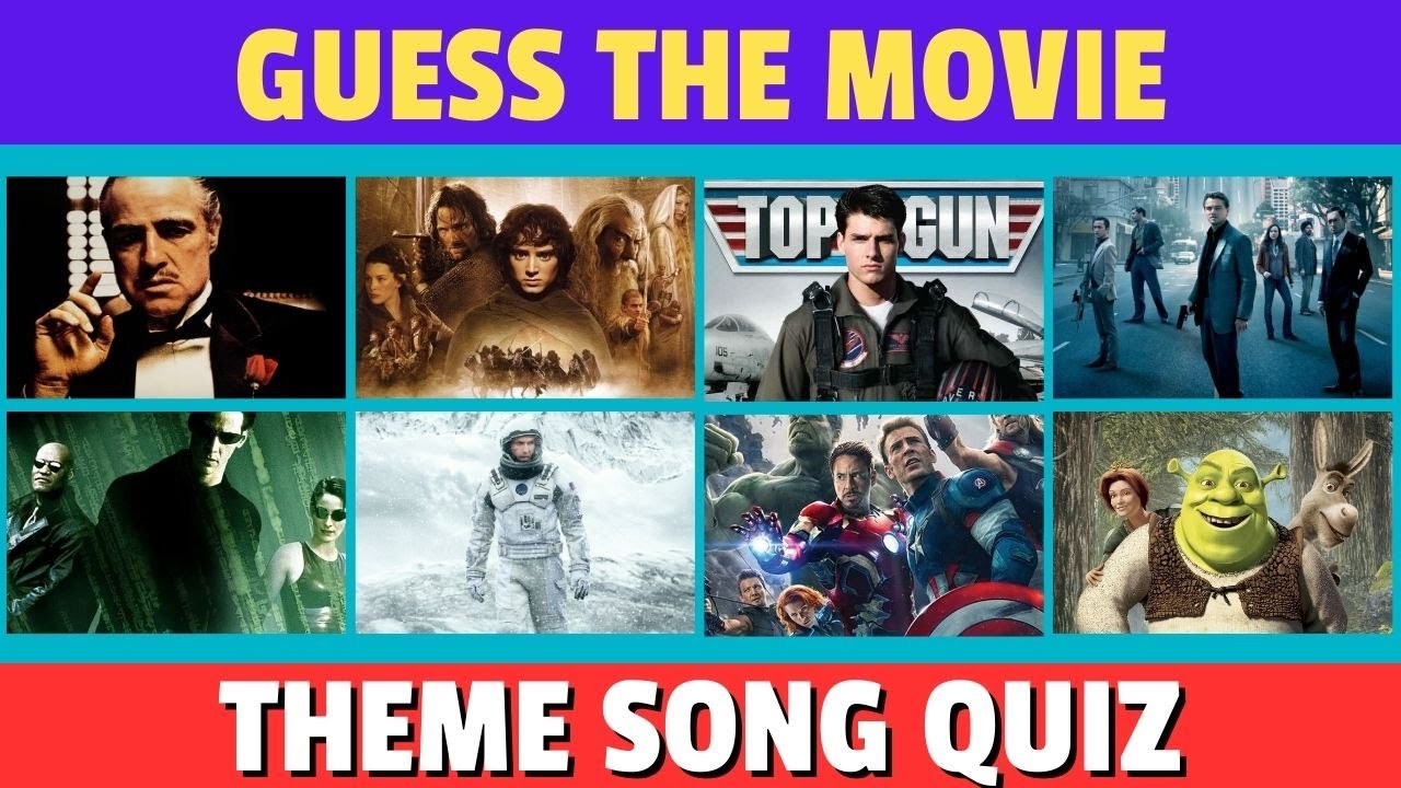 Guess the Movie by Its Theme Song 🎬