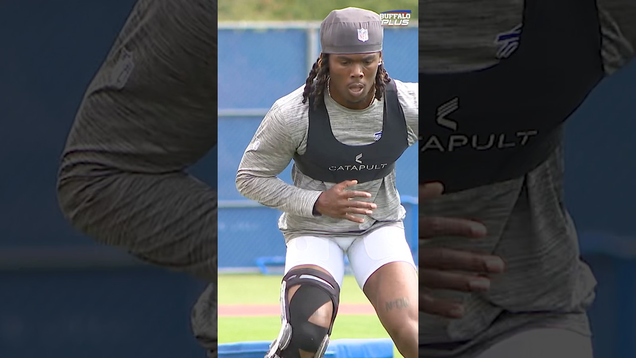Maxwell Hairston Practices with Bills' Trainers 🏈