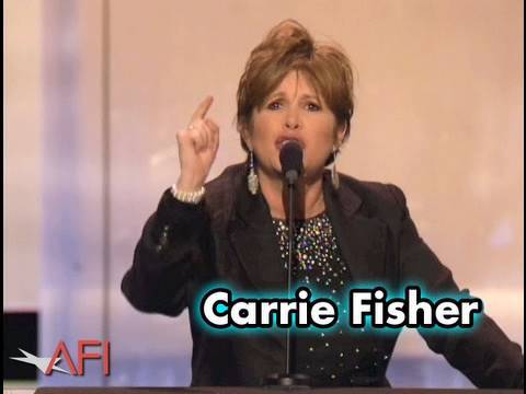 Carrie Fisher Roasts George Lucas at AFI Award 🎬
