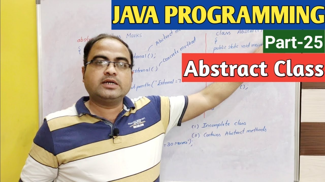 Java Programming: Abstract Class Tutorial 📘