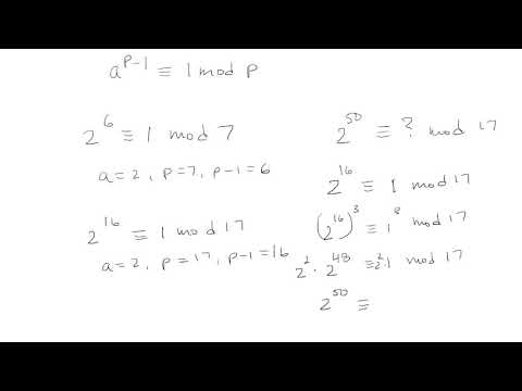 Fermat's Little Theorem Examples