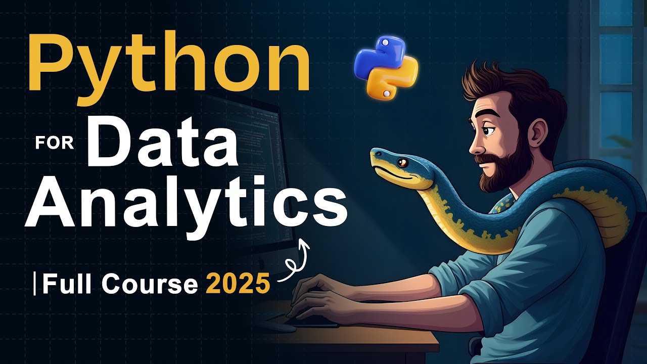 Free Python for Data Analysis Course 2025 | Master Data Analytics with Intellipaat
