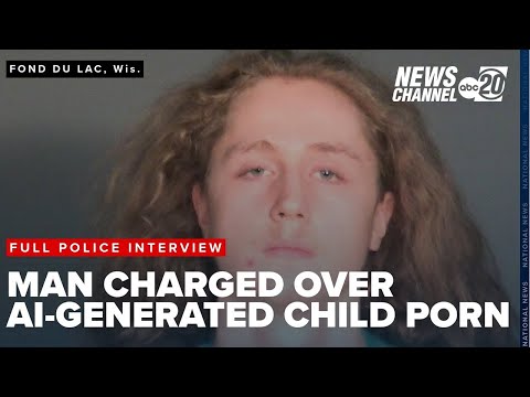 AI generated child porn case in Wisconsin; full interview with police