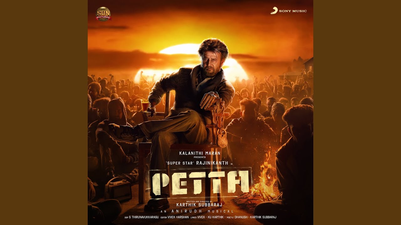 Listen to 'Aaha Kalyanam' from Petta – Anthony Daasan 🎶