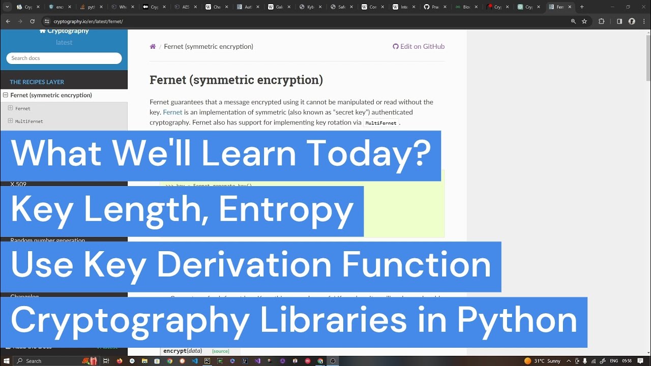 Python Cryptography: Key Entropy & Length ποΈ