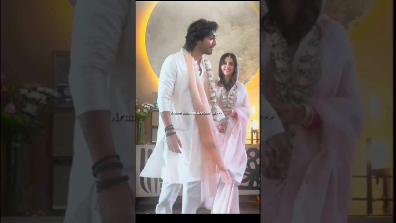 Still Not Over Their Wedding Scene! πβ€οΈ #AhaanPanday #AneetPadda