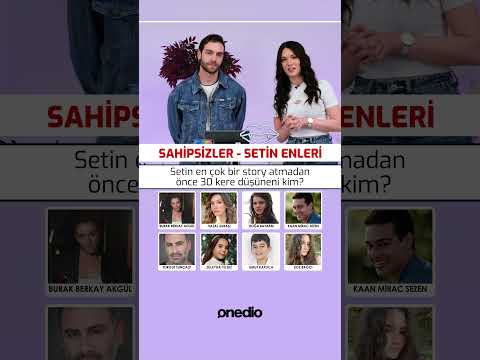 Hazal Subaşı ve Burak Berkay Akgül Sahipsizler Dizisi Setin Enlerini Seçiyor 😂