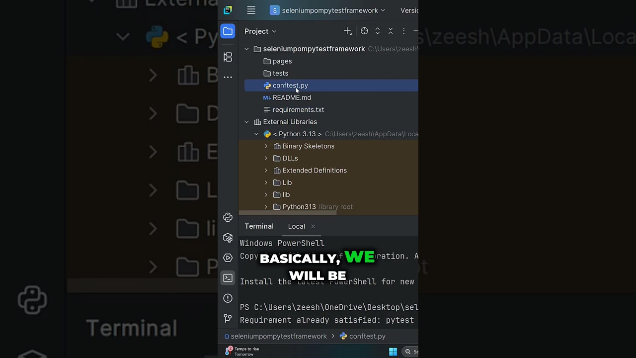 PyTest Browser Fixture Setup & Teardown ⚡