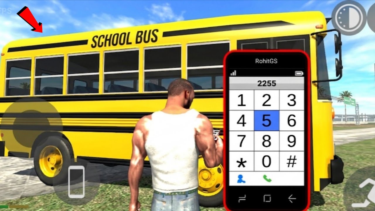 SCHOOL BUS CHEAT CODE in Indian Bike Driving 3D | Indian Bike Driving 3D NEW UPDATE