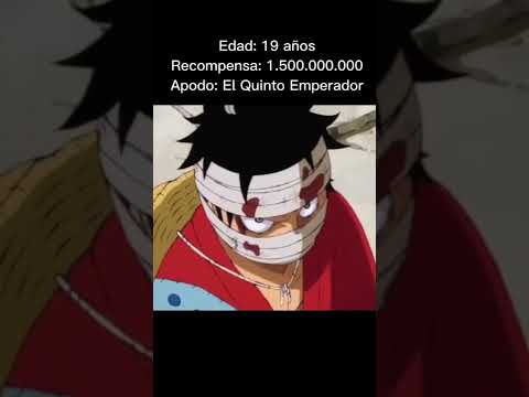 La evolución de LUFFY en un video 「EDIT」#animes #onepiece #luffy #viral