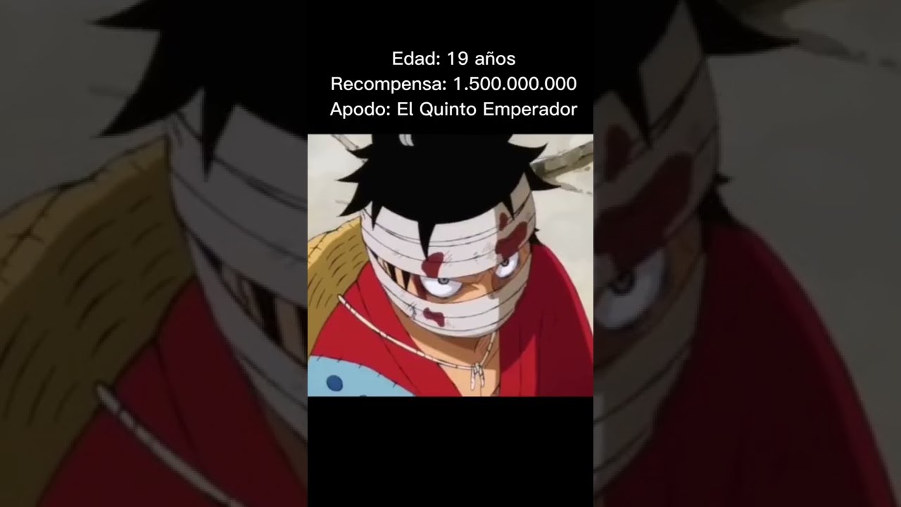 La Transformación Épica de Luffy en un Video Impactante 🎥 #OnePiece #Anime