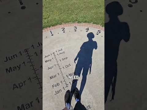 The Oldest Clock in History A Human Sundial (@surebayart.design)