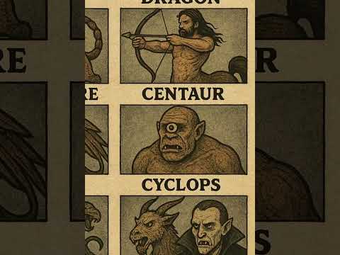 🌎Top 9 Scariest Mythical Creatures From Legends and Myths 😣