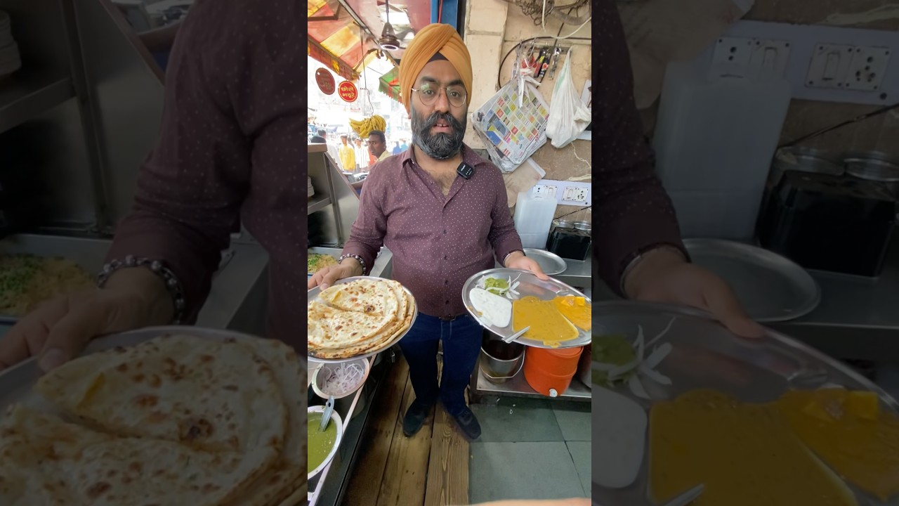 Delhi में सिर्फ 170₹ में स्वादिष्ट Punjabi Thali! 😋