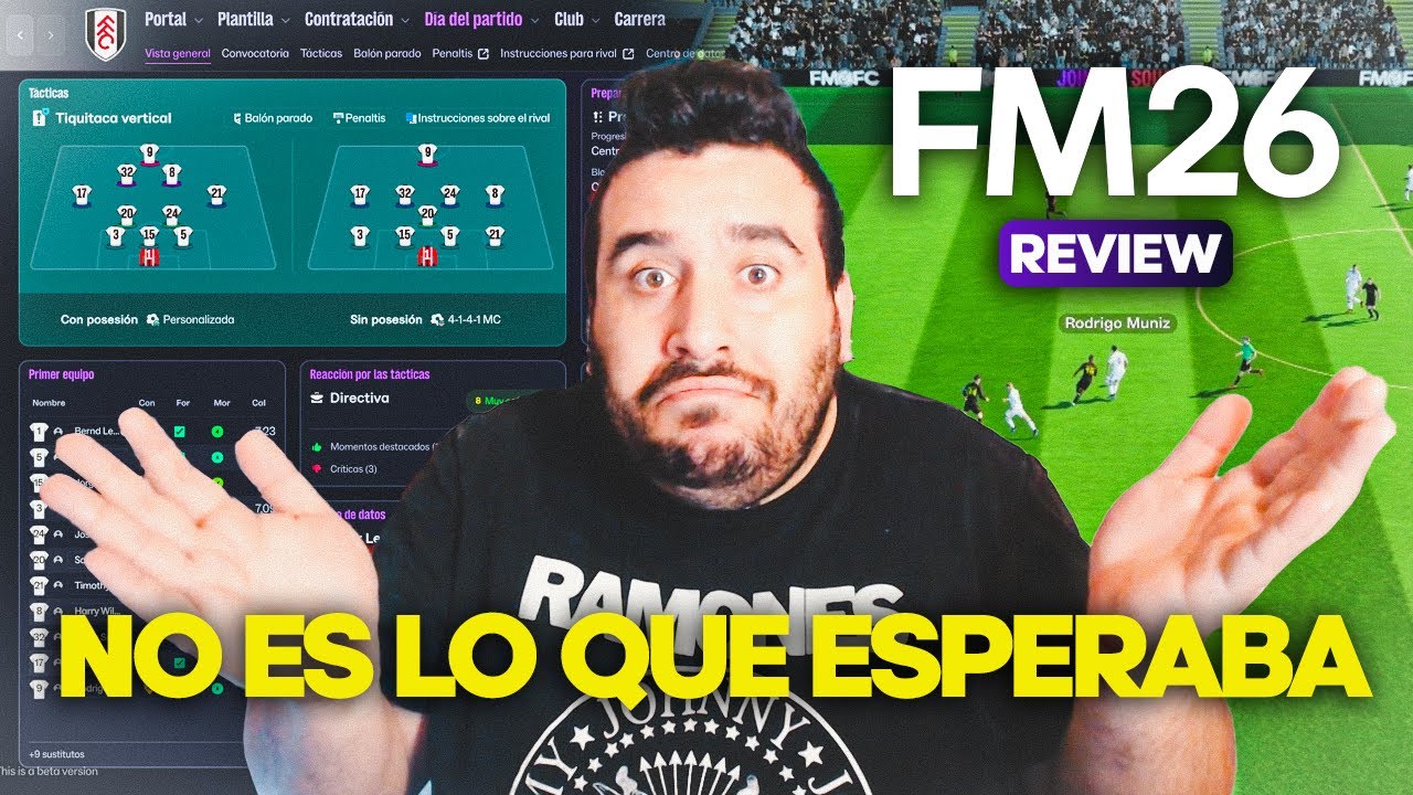 Opinión sobre Football Manager 26 y su comunidad