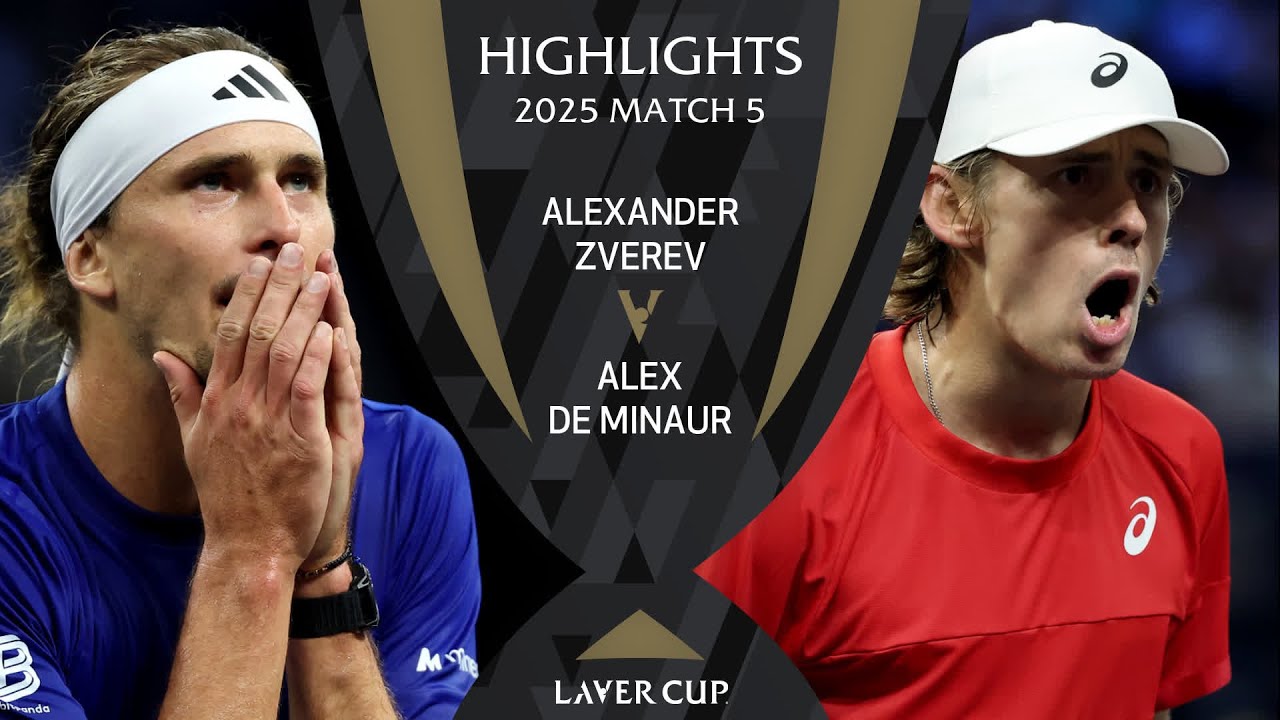 Laver Cup 2025: Zverev vs. De Minaur – Exciting Match Highlights 🎾