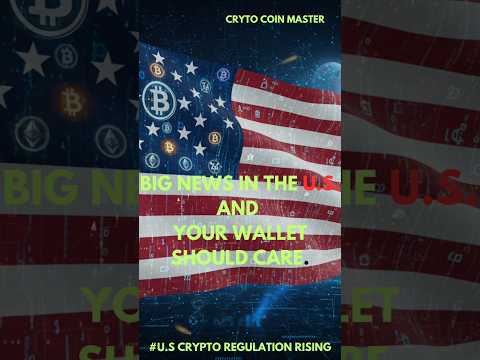 Why U.S. Regulation Could Be a Game-Changer for Crypto #trending #viral #cryptocurrency#bitcoin