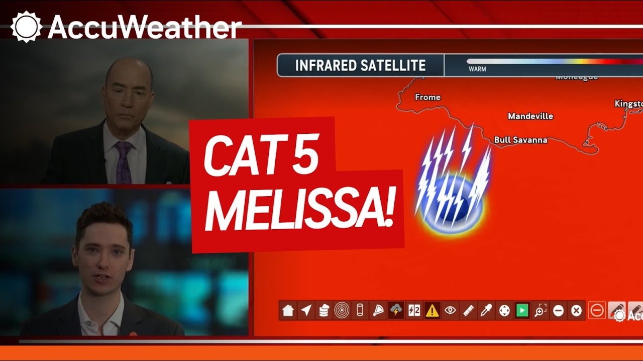 Cat 5 Category 5 Hurricane Melissa Approaching Jamaica 🌪️