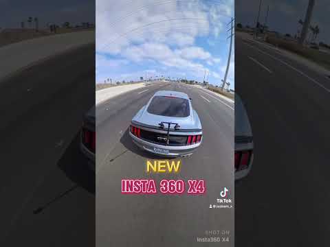 New Insta 360 x4 camera and Mustang GT premium
